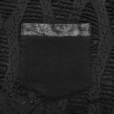 Punk ripped mest T-shirt