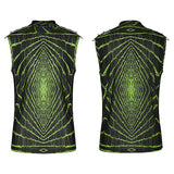 Cyber printed vest