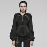 PUNK patchwork sweatshirt