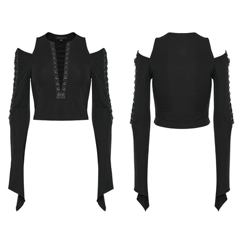 Goth Sexy deep V T-Shirt