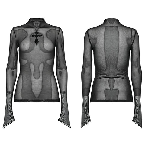 Goth Sexy see-through T-Shirt