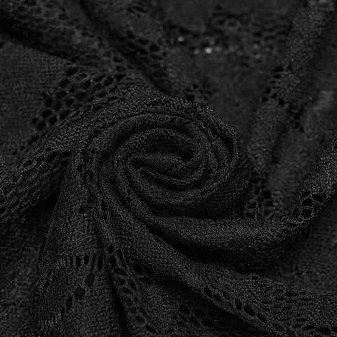 Goth Daily Lace Crop Top