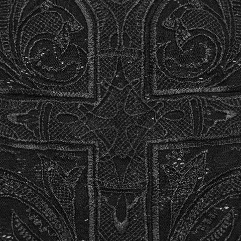 Goth Daily Lace Crop Top