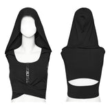 Wasteland hooded crop top