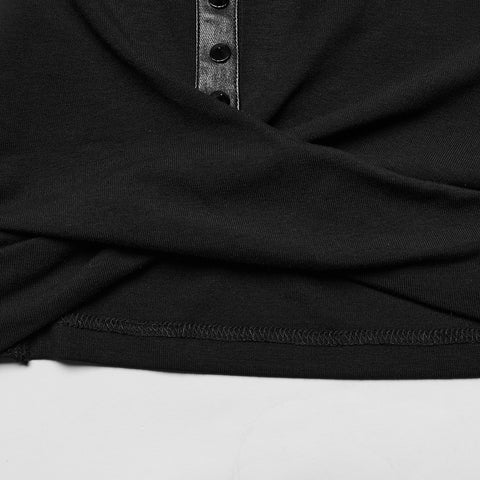 Wasteland hooded crop top