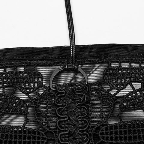 Goth Skeleton cami top