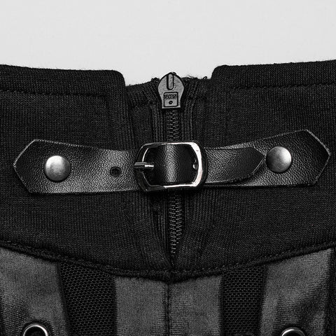 Punk tie-up crop top