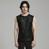 GOTH Daily Tattered Tank Top