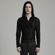 Goth High Collar T-shirt