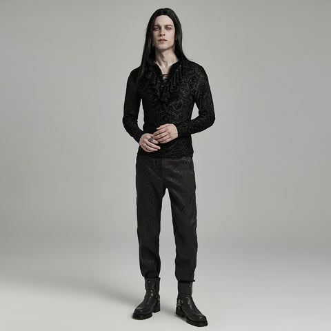Goth High Collar T-shirt