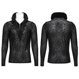 Goth High Collar T-shirt