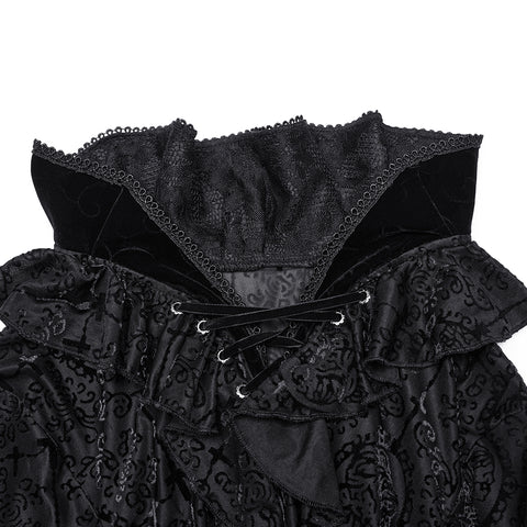 Goth High Collar T-shirt