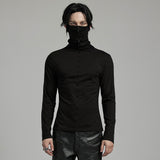 PUNK High Collar Spikes T-shirt