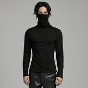PUNK High Collar Spikes T-shirt
