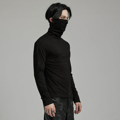PUNK High Collar Spikes T-shirt