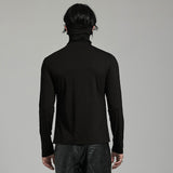 PUNK High Collar Spikes T-shirt