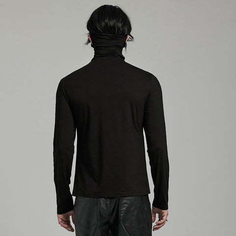 PUNK High Collar Spikes T-shirt