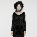 Goth V-neck Gorgeous T-shirt