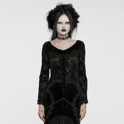Goth V-neck Gorgeous T-shirt