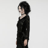 Goth V-neck Gorgeous T-shirt
