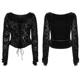 Goth V-neck Gorgeous T-shirt