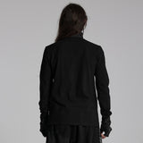Techwear style long sleeved T-shirt