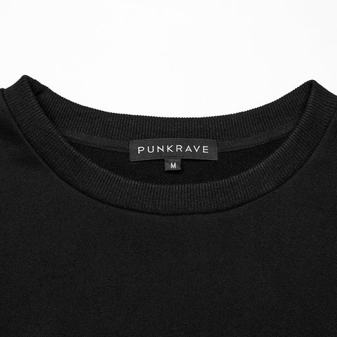 Punk fake two-piece T-shirt