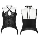 Punk sexy intersect vest