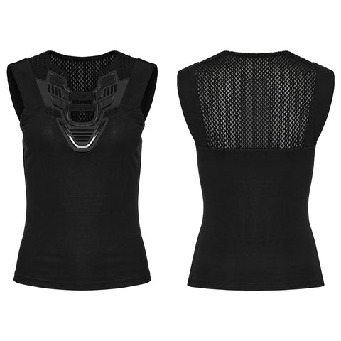 Cyberpunk 3D vinyl vest
