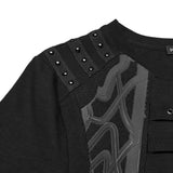 Cyber Punk Knitted T-shirt