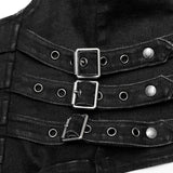Punk handsome tight vest