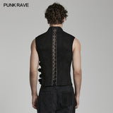 Punk Broke Irregular vest
