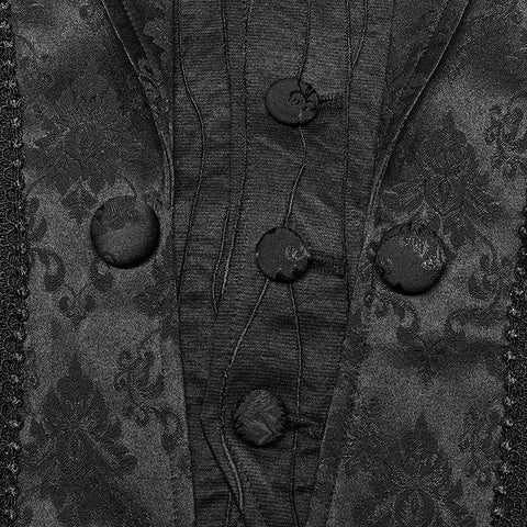 Goth Lapel Waistcoat