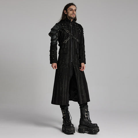 Doomsday Punk Printed Long Coat