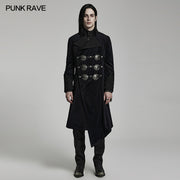 Goth velveteen coat