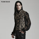 Goth Gorgeous jacquard waistcoat