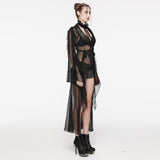 Goth Perspective Long Cardigan