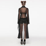 Goth Perspective Long Cardigan