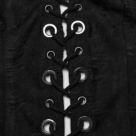PUNK halter crop top