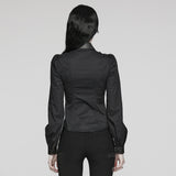 Punk sexy hollow shirt