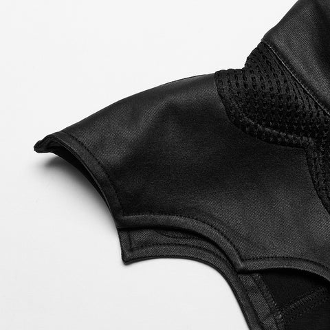 Punk cool bat wings vest