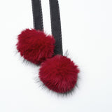 Goth Asymmetric Plush Cloak