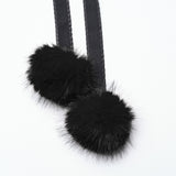 Goth Asymmetric Plush Cloak