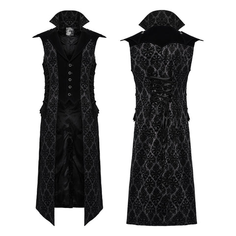 Goth stand collar gorgeous jacket