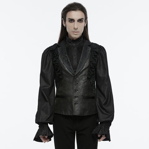 Goth Fake two-piece Gorgeous Vest