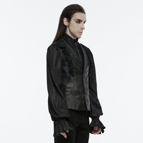 Goth Fake two-piece Gorgeous Vest