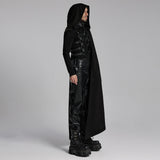 Punk asymmetric detachable cloak