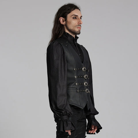Goth Gorgeous Leather Vest