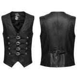 Goth Gorgeous Leather Vest