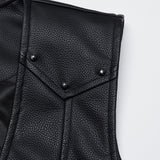 Goth Gorgeous Leather Vest